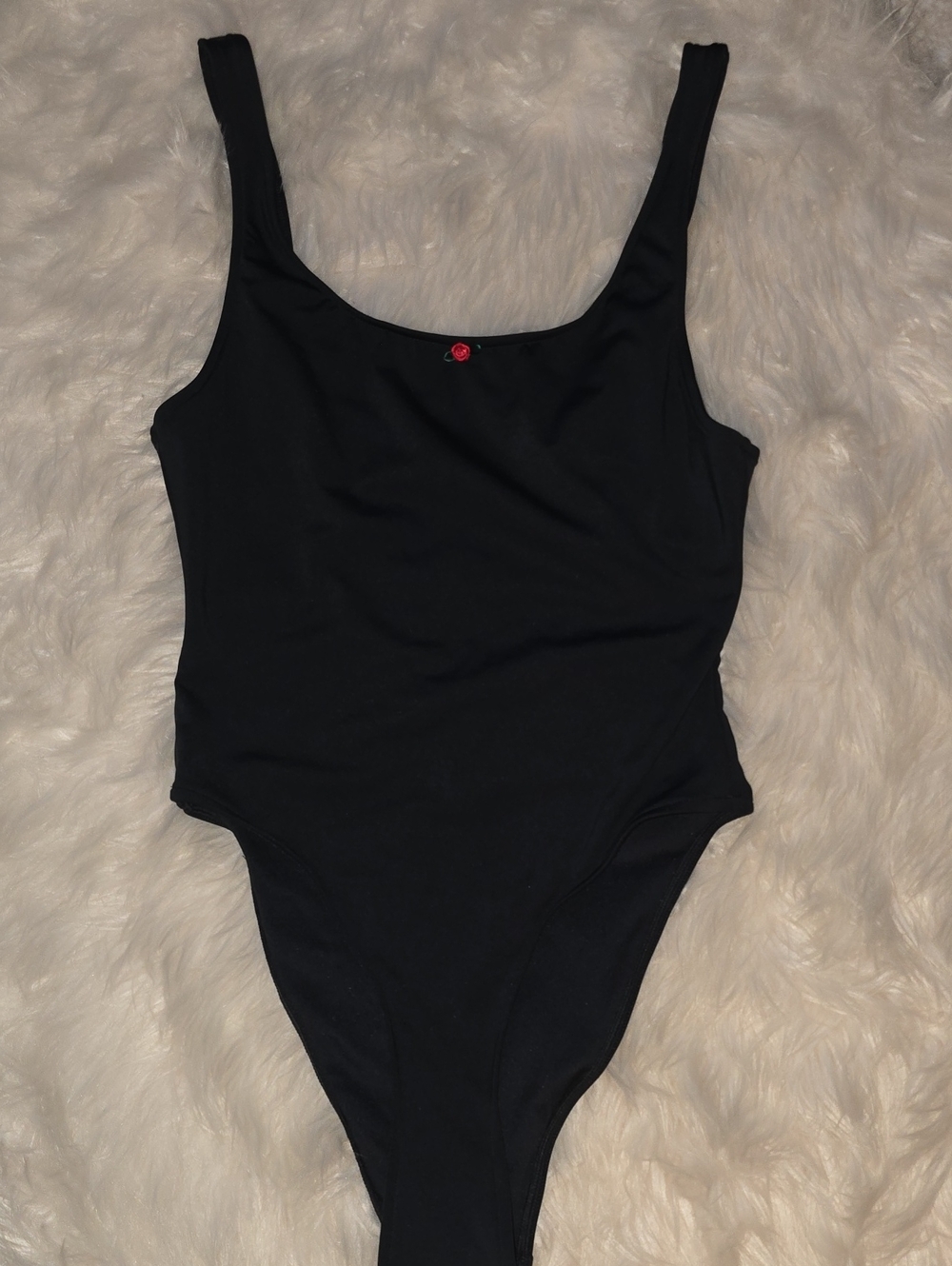 PINK x Frankies Bikinis Marlow Black Swimsuit SIZE S